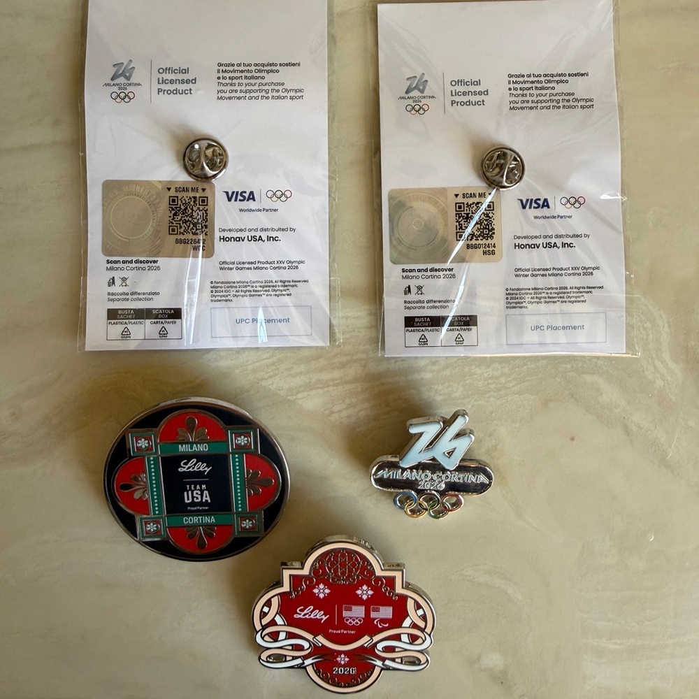 Milano Cortina Olympics Pins - Picture 2 of 7